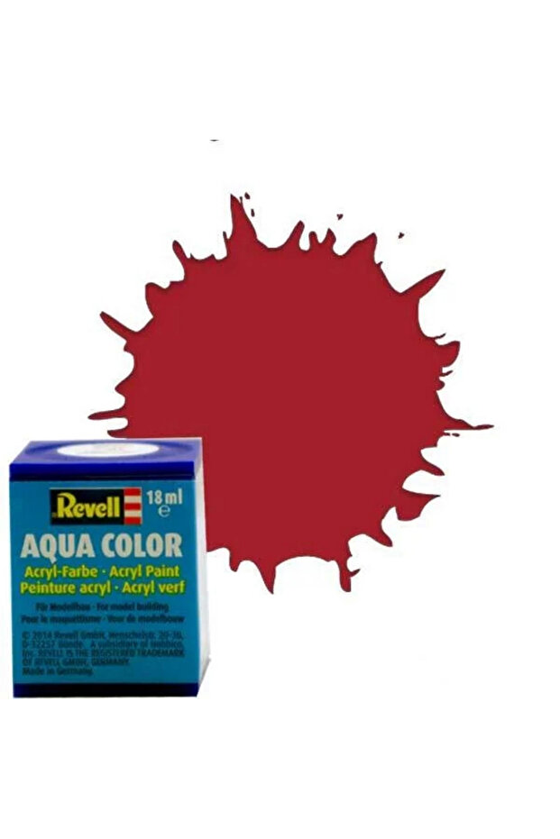 Aqua Color Ferrari Red - Gloss Paint - 18 ml