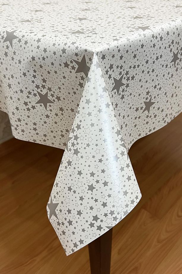 Pvc Elyaf Tabanlı Silinebilir Muşamba Masa Örtüsü_yıldız_226-1 - 1
