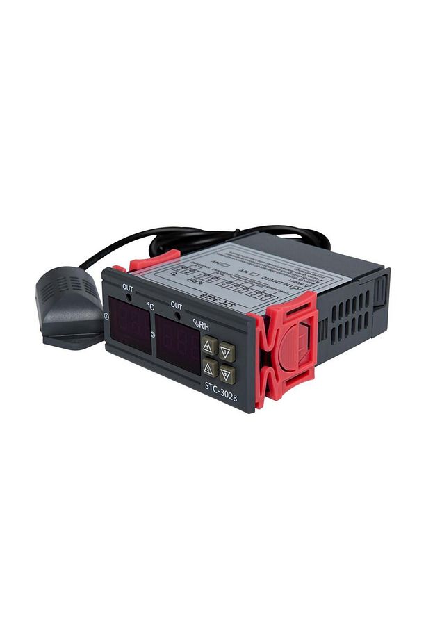 Stc-3028 Ac 110-220v Lcd Ekranlı Nem Sıcaklık Kontrol Modülü - 1
