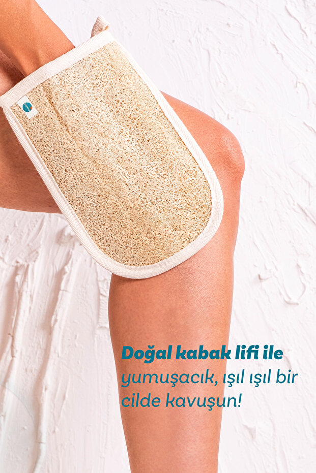 Doğal Kabak Banyo Eldiveni - 2