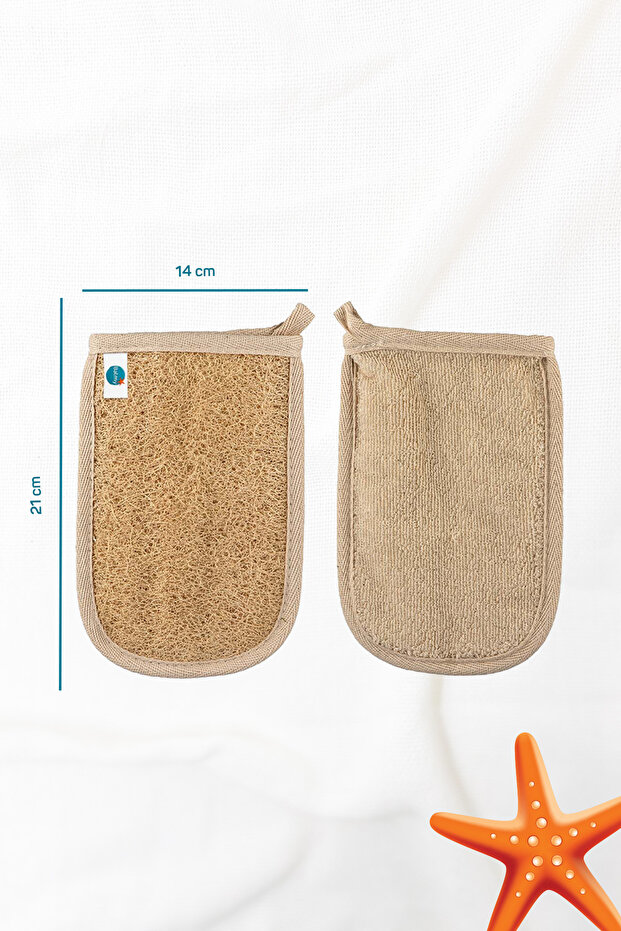 Doğal Kabak Banyo Eldiveni - 3