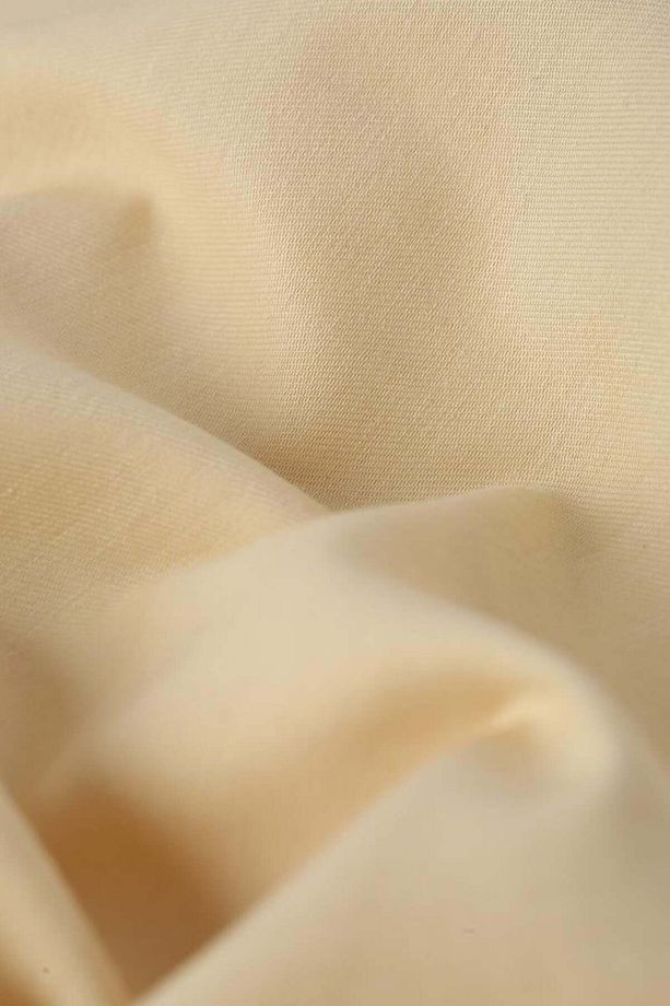Açık Sarı-Oversize Basic Gömlek - 8