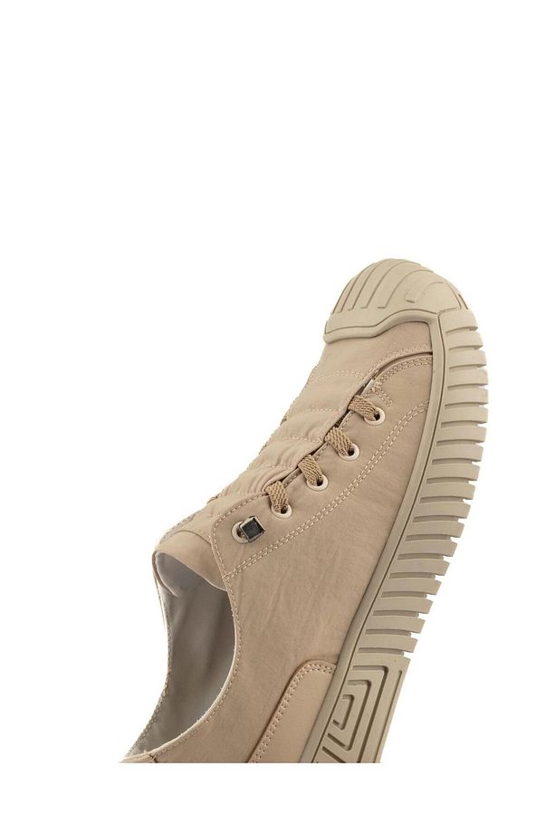 Vıgor Unisex Lastikli Memory Foam Keten Sneaker Ayakkabı - 4