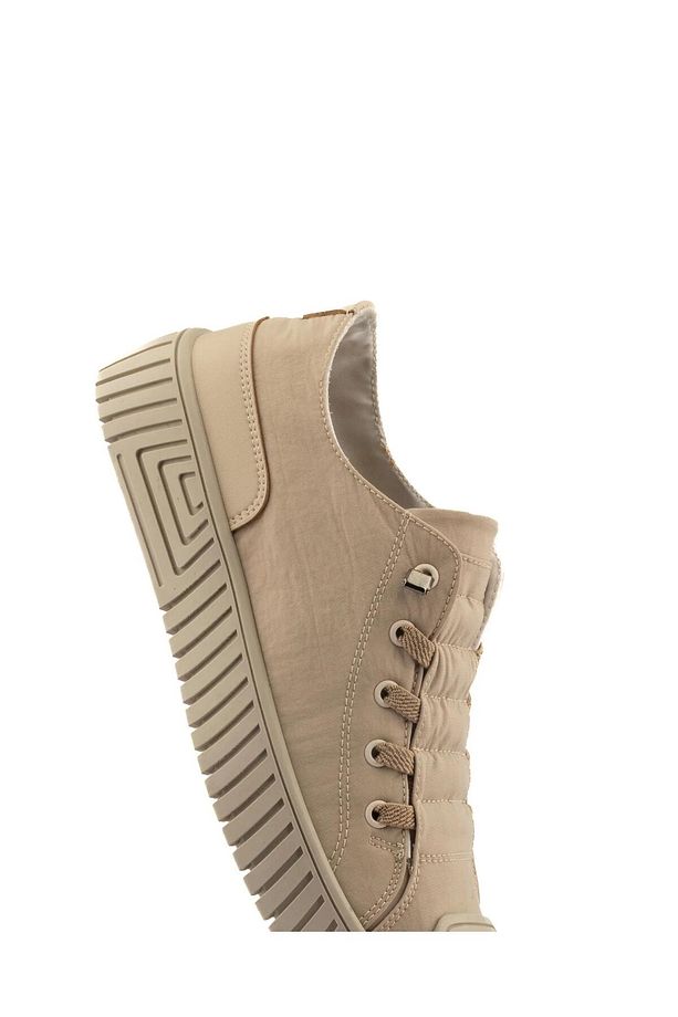 Vıgor Unisex Lastikli Memory Foam Keten Sneaker Ayakkabı - 5