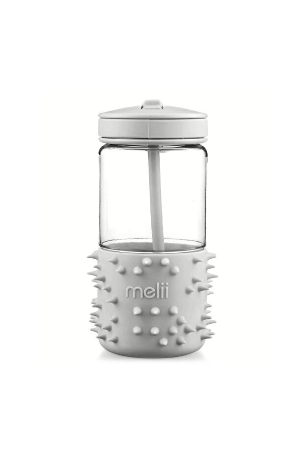 Spikey Water Bottle Grey 17oz