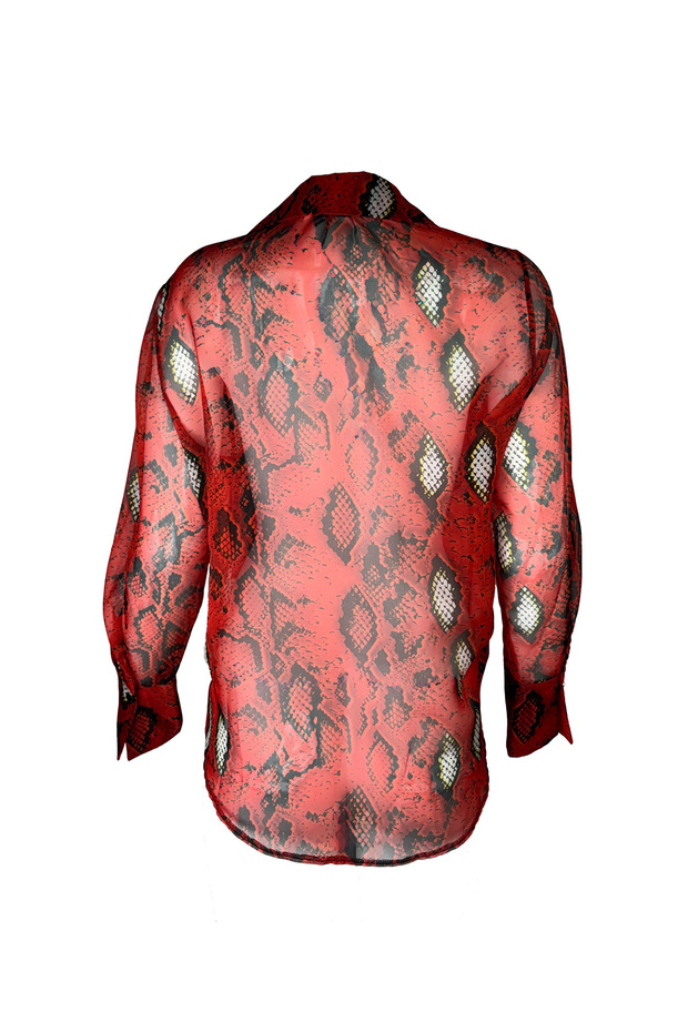 Kırmızı Piton Gömlek - 3