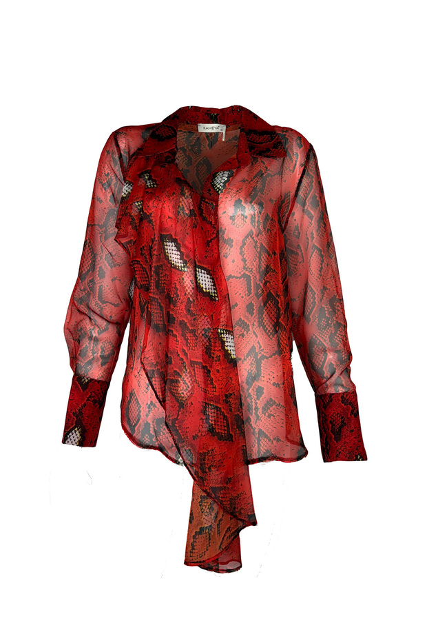 Kırmızı Piton Gömlek - 1
