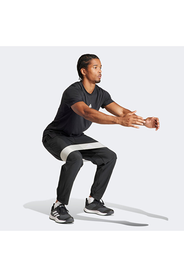 IT5457 TR-ES WOVEN PT Erkek Yürüyüş Alt eşofman Siyah - 1