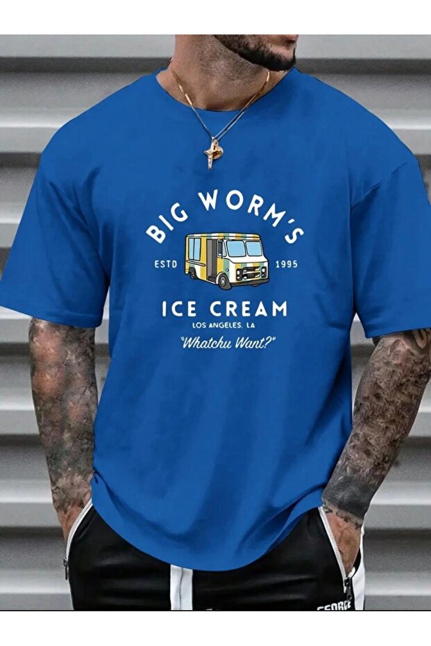 TRICOU BASIC CU IMPRIMEU CU ÎNGHEȚĂ - 1