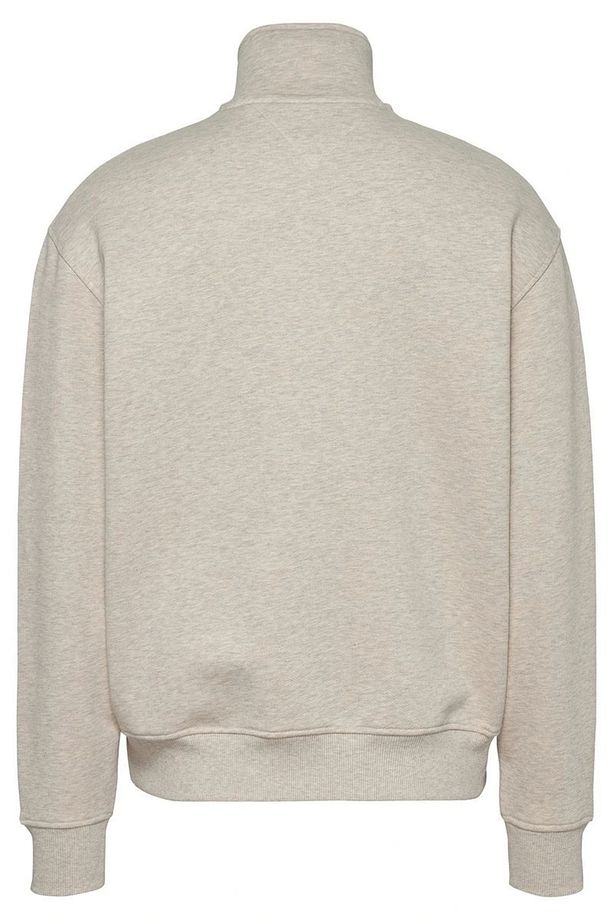 Tommy Jeans Tjm Rlx Badge 1/4 Zıp Erkek Beyaz Sweatshirt Dm0dm20641ae3 - 2
