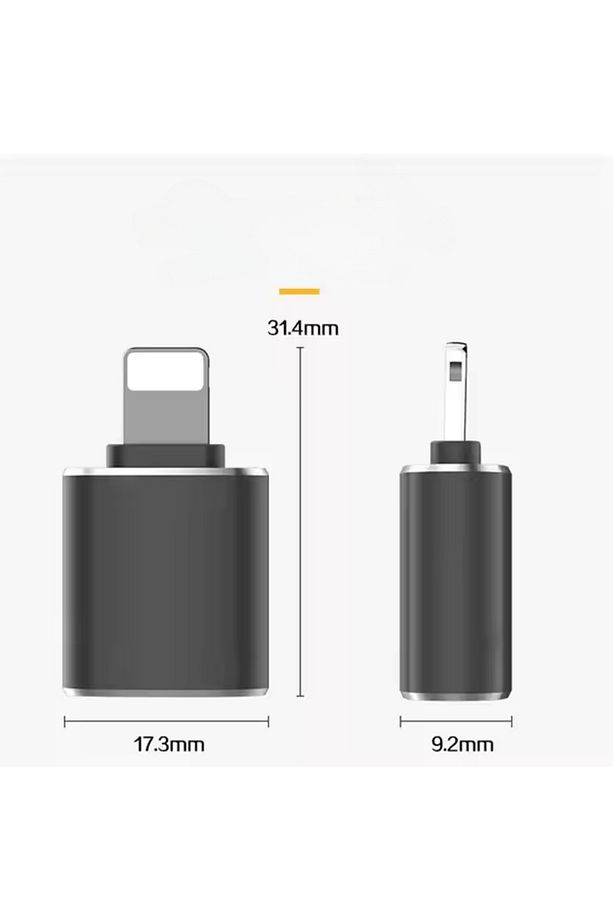 İphone ve İpad İçin, Lightning To Usb 3.0 (yüksek Hızlı) Veri Aktarımı Otg Çevirici Dönüştürücü - 5
