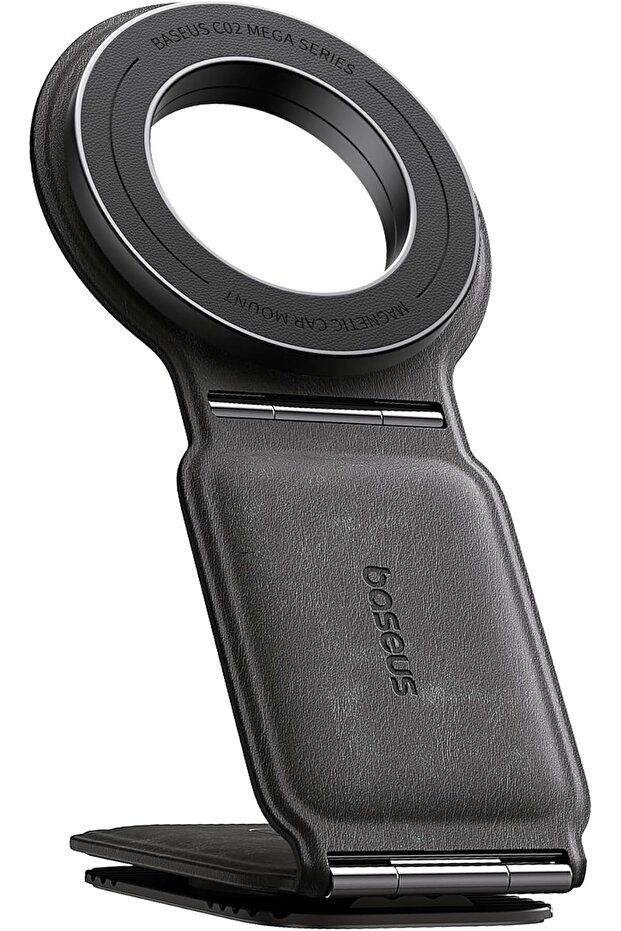 حامل مغناطيسي للسيارة من سلسلة PrimeTrip من OS-Baseus C02 Mega إصدار لاصق باللون الأسود