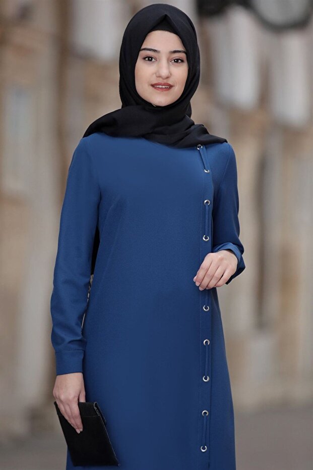 Indigo Rümeysa Hijab Set - 2