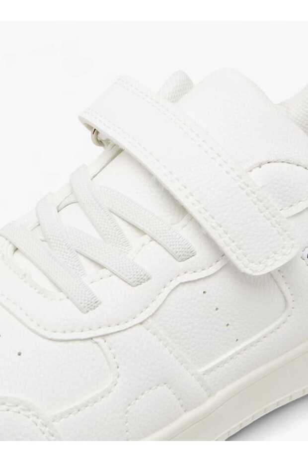 Colourblock Sneakers with Hook and Loop Closure - SX240035K - 4