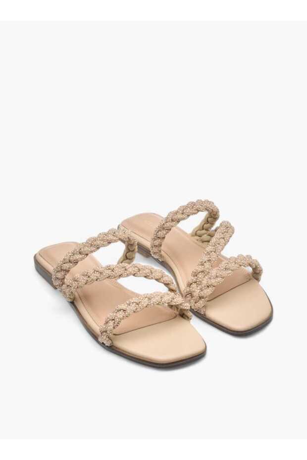 Women's Embellished Slip-On Sandals