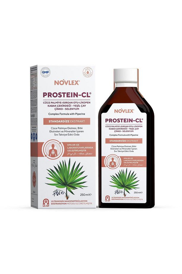 Prostein-CL Cüce Palmiye (Saw Palmetto), Yeşil Çay, Isırgan, Bal Kabağı ekstraktı 250 ml - 1