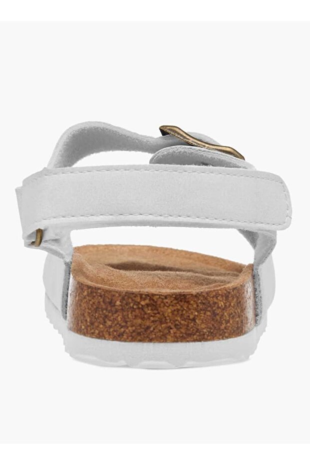 LBL by Shoexpress Buckle Detail Sandals with Hook and Loop Closure - 4