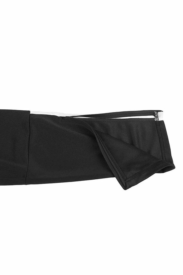 Erkek Raşel Kumaş Eşofman Altı Erkek Eşofman Alt 657242-03 Sıyah-sarı - 8