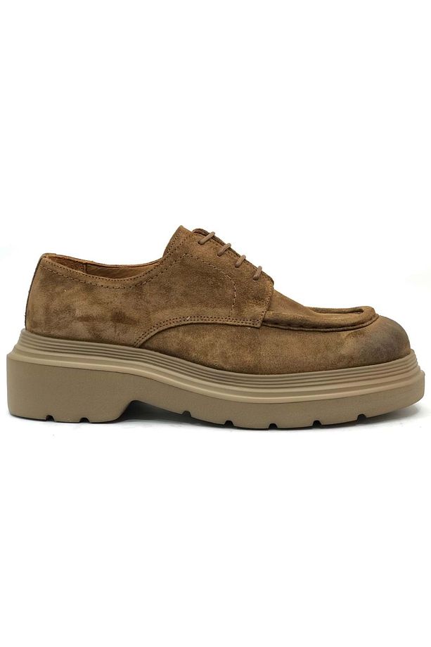 112230215 Logan Sneaker Erkek Deri Casual Klasik Ayakkabı Taba - 3