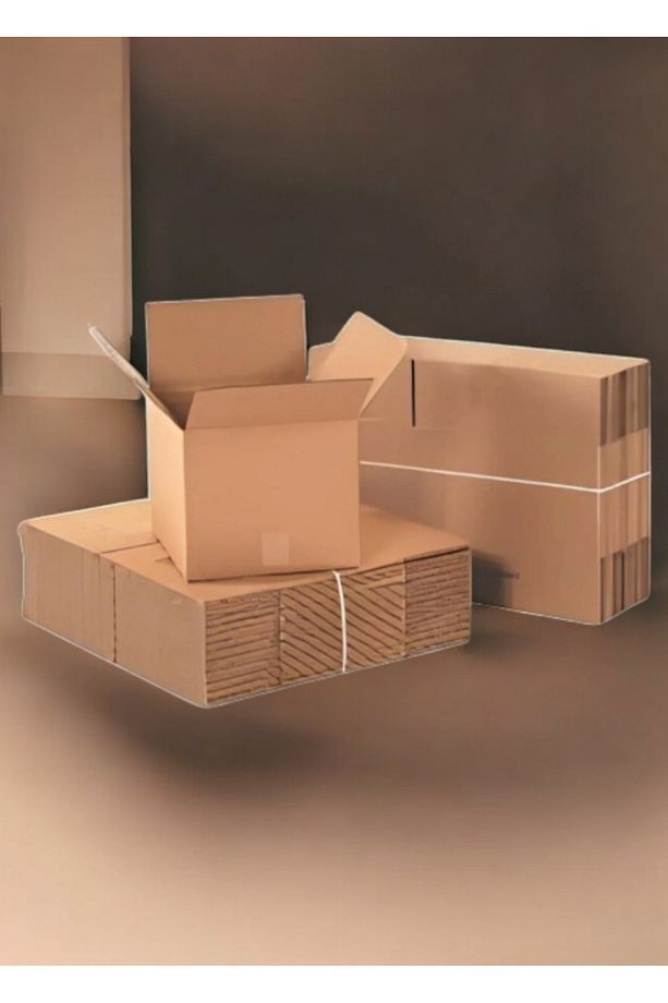 1 Adet 40 X 30 x 30 Çift Oluklu Dopel Koli Eşya Taşıma Kolisi - 1