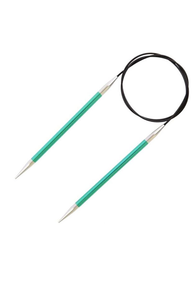 Knitpro Zing 100 سم 3.25 مم ضفائر صيد السمك