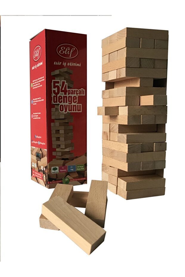 Jenga Denge Oyunu 54 Parça - 1