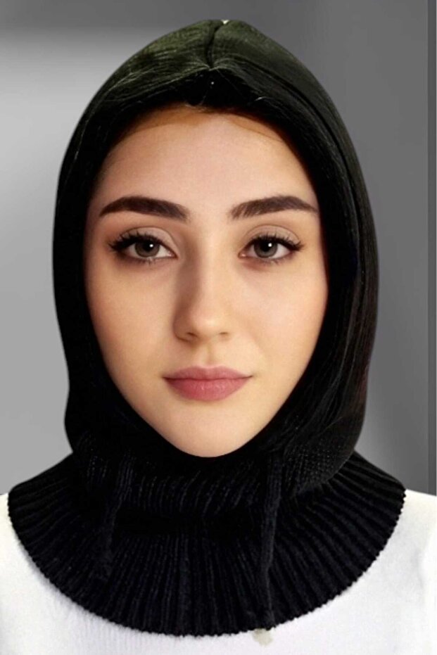 Balaclava Corded Knitwear Knitted Beanie Cap
