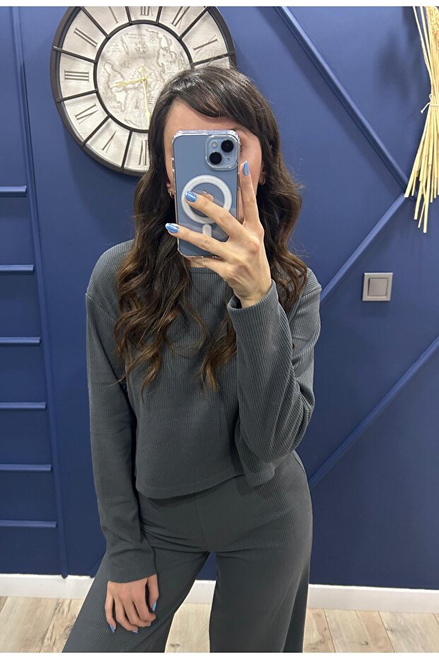 Gri Fitilli Takım - 2