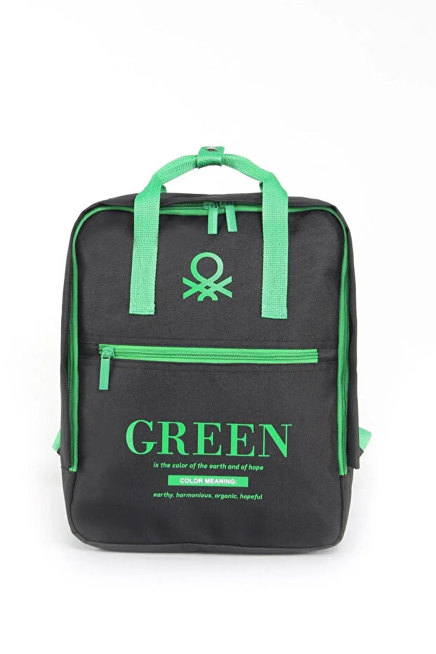 .Backpack with Double Hand Carrying Handles
