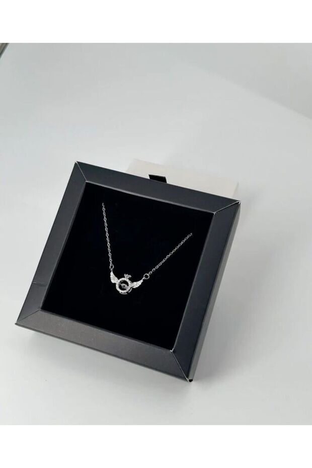 KANATLI YÜZÜK KADIN KOLYE - 1