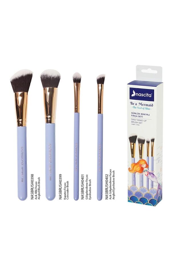 Be A Mermaid Mermaid Series Daily Makeup Brush Set - 88