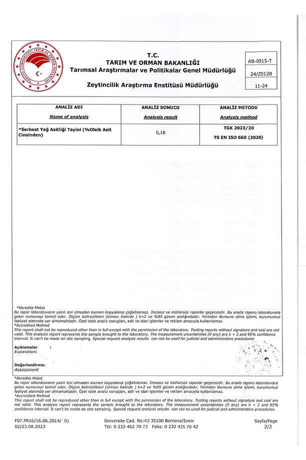 Anne Bebek Serisi Memecik Ilk Hasat 0,1-0,3 Asit 1 Yaş Zeytinyağı 250 Ml. Uv Korumalı Cam Şişe - 5