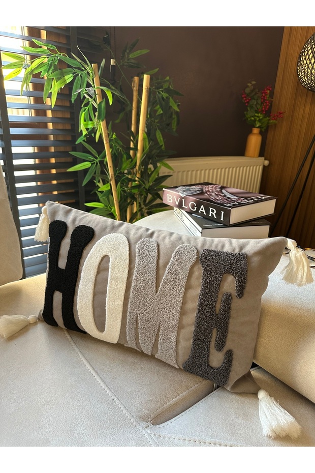 غطاء قلاب مستطيل مطرز - 1