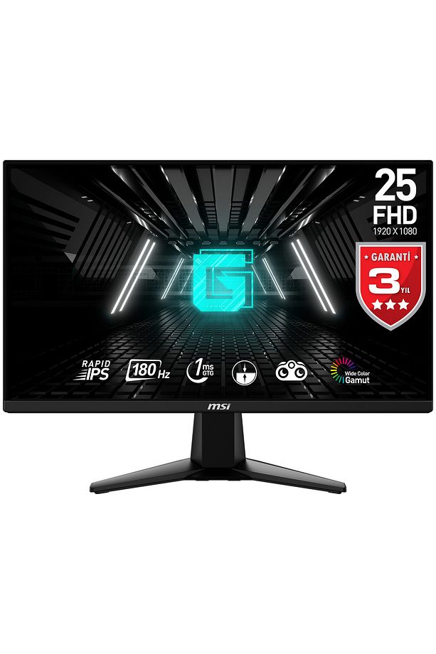 24.5 G255F 1920x1080 (FHD) 16:9 FLAT RAPID IPS 180HZ 1MS FREESYNC GAMING MONITOR - 1