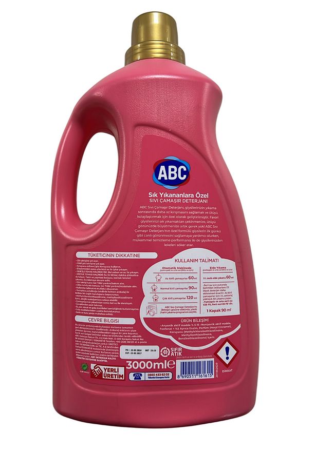 Sıvı Deterjan 3 Litre Kolay Ütü Sık Yıkananlar - 2