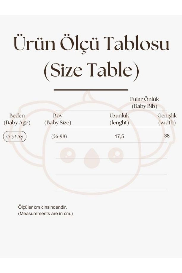 3lü Nakışlı Fular Önlük Model 4 - 4