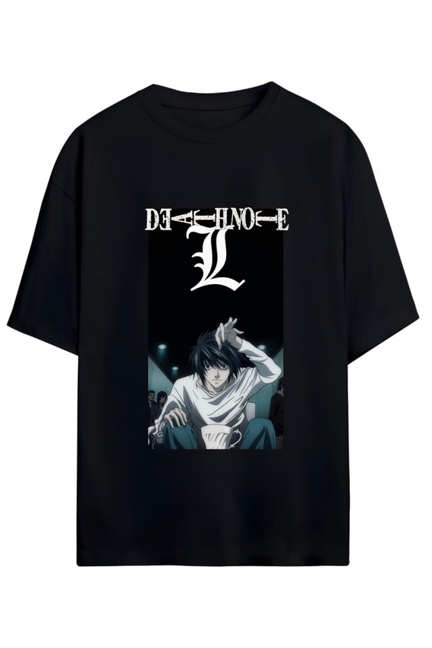 Death Note Designed Unisex Oversize Cotton Tshirt