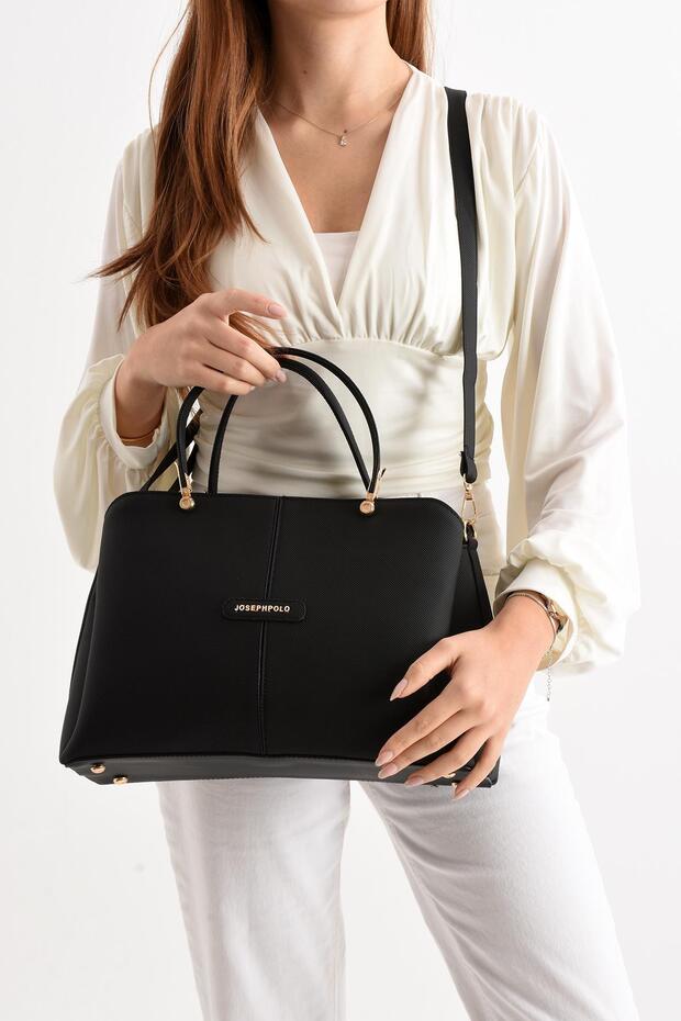 Women's 3 Compartment Handbag