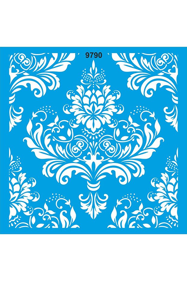 نمط دمشقي - قالب رسم استنسل - 1