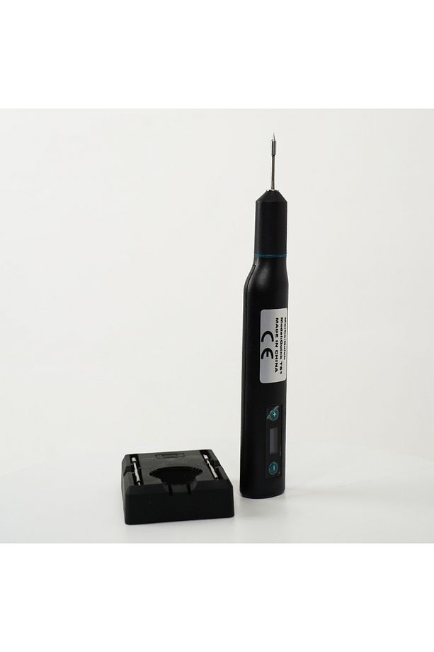 Ts1 Şarjlı Akıllı Taşınabilir LCD Ekranlı Hassas Havya Standlı Lehim Makinesi Havya - 5