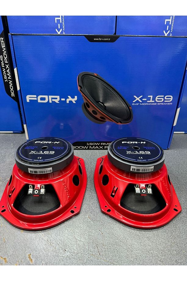 Özel Seri Oval Kayık 6x9 Midrange 300watt 150rms Iki Adet - 2