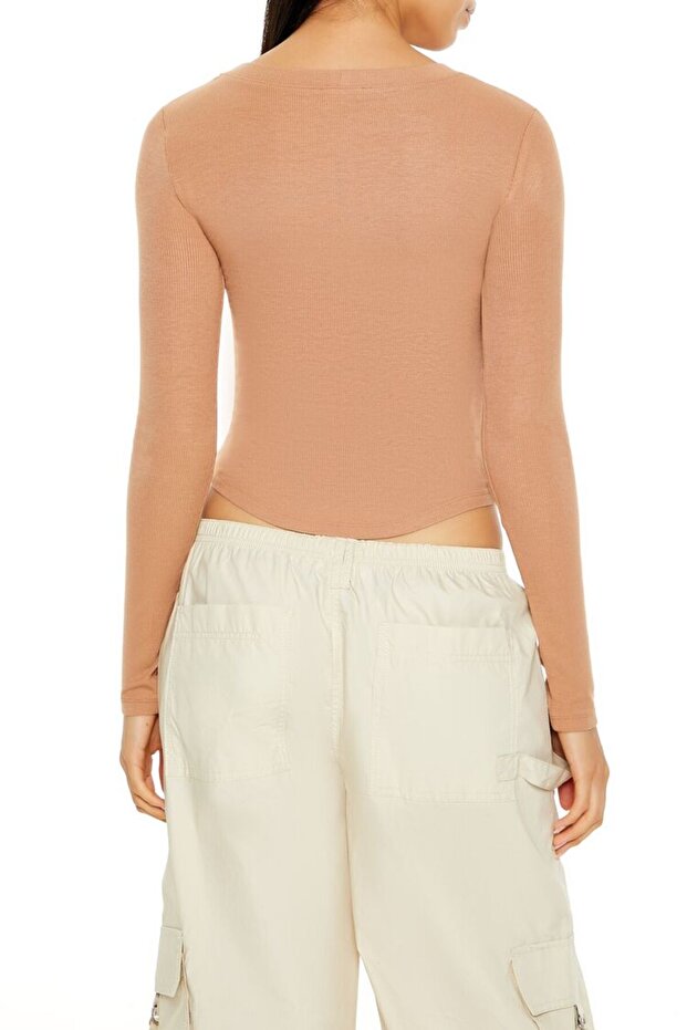 Derin V Yaka Bluz - 5