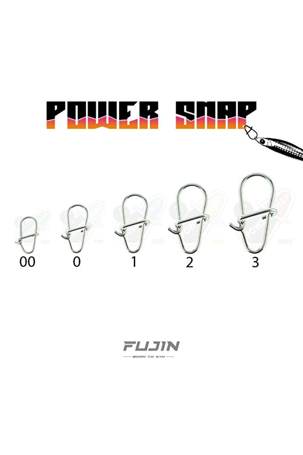 Power Snap Maket Balık ve LRF Klipsi - 3 - 1