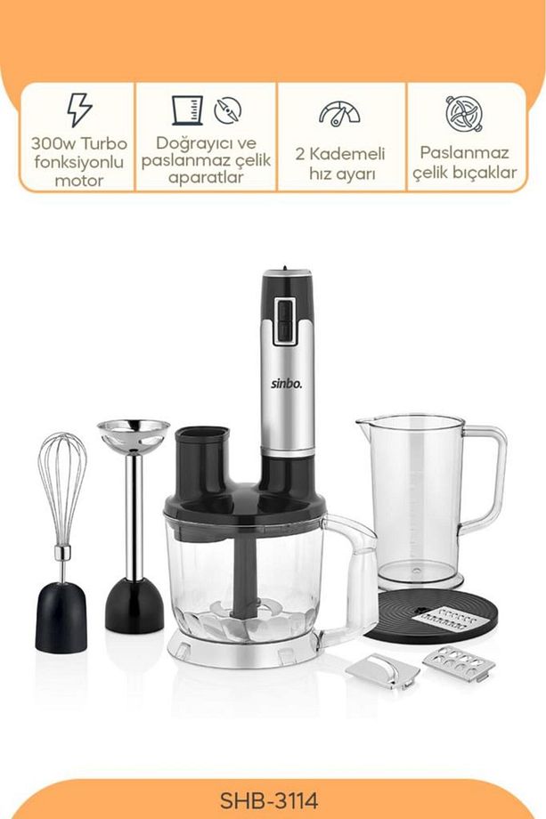 Shb 3114 Multi 1000 W Blender Seti - 1
