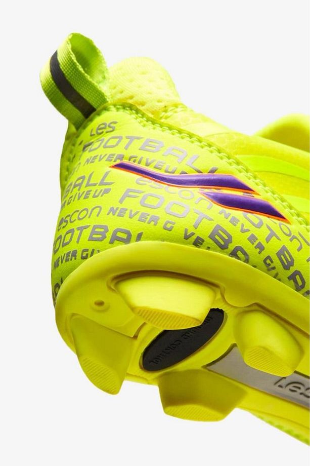 Ares 5 25BAC0ARAREF-FOY Neon Yeşil Çocuk Futbol Krampon - 7
