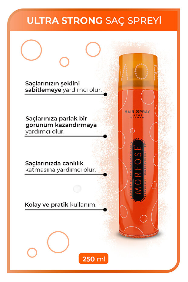 Turuncu Saç Speyi 250 Ml - 2