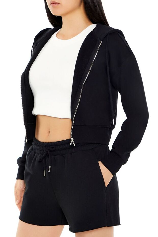 Fermuarlı Sweatshirt - 1