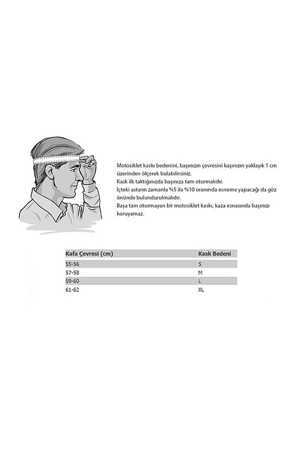 Çene Açılır Kask Gri Mavi - 7