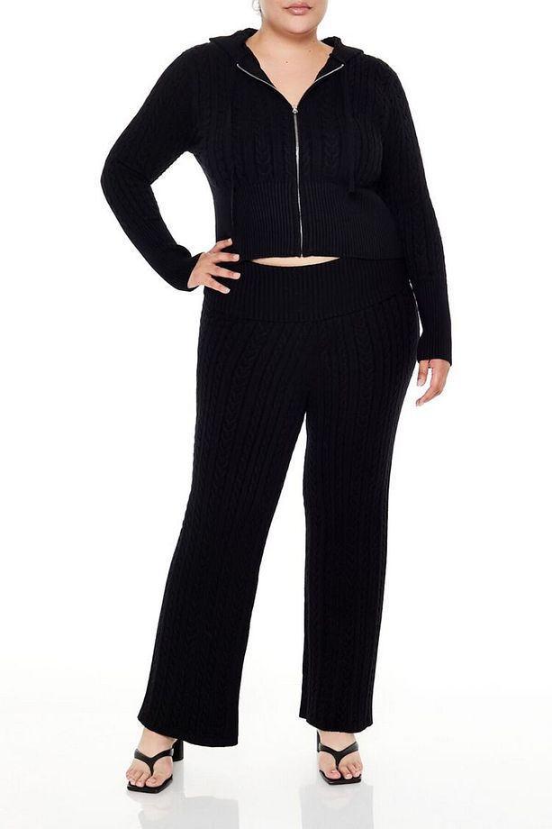 Plus Size Triko Hırka - 2
