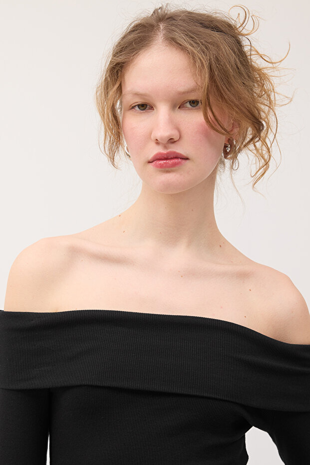 Madonna Yaka Uzun Kollu Bluz B1697-E7 - 3